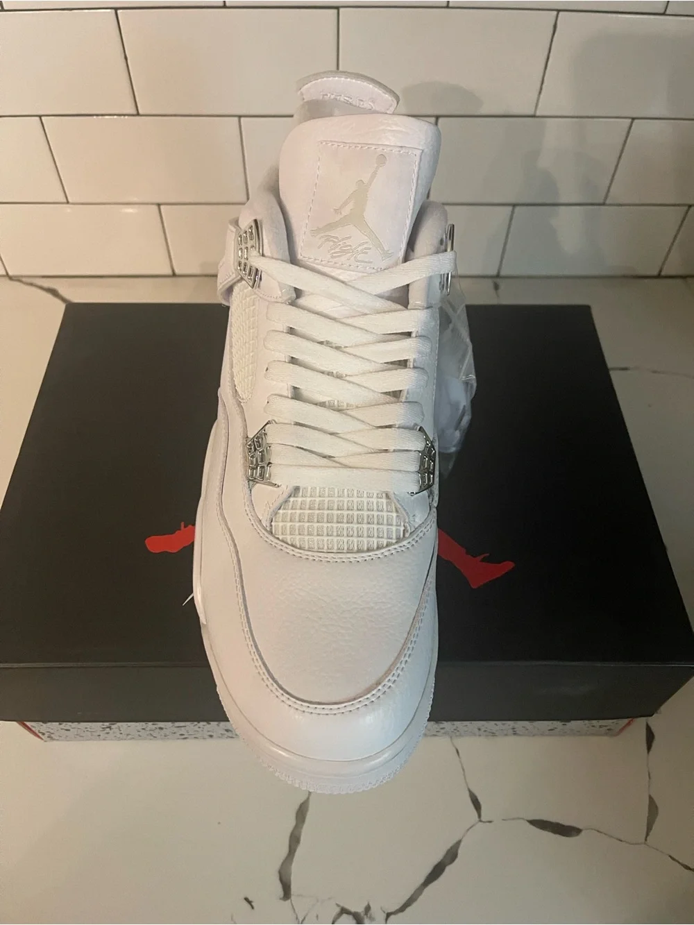 Mens Retro 4 Pure $ Size 11.5.